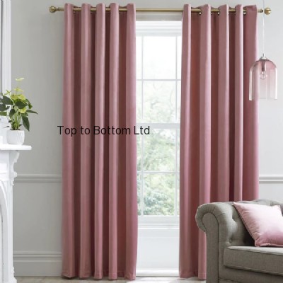 Blush curtain